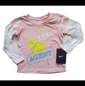Nike Girls Long Sleeve T Shirt